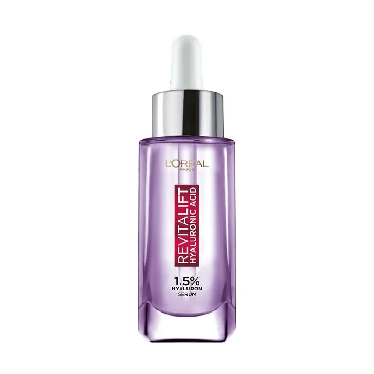 L'Oreal Hyaluronic Acid. SerumL'Oreal Hyaluronic Acid giúp làm mềm nếp nhăn