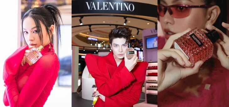 Phí Phương Anh, Mike Lei, và Tú Hảo táo bạo với Valentino Phí Phương Anh, Mike Lei, và Tú Hảo táo bạo với Valentino