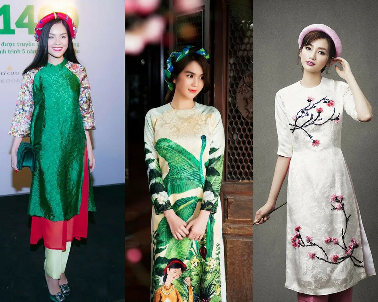 Dàn sao Việt hưởng ứng xu hướng áo dài theo từng dịp Tết truyền thống ra sao? Dàn sao Việt hưởng ứng xu hướng áo dài theo từng dịp Tết truyền thống ra sao?