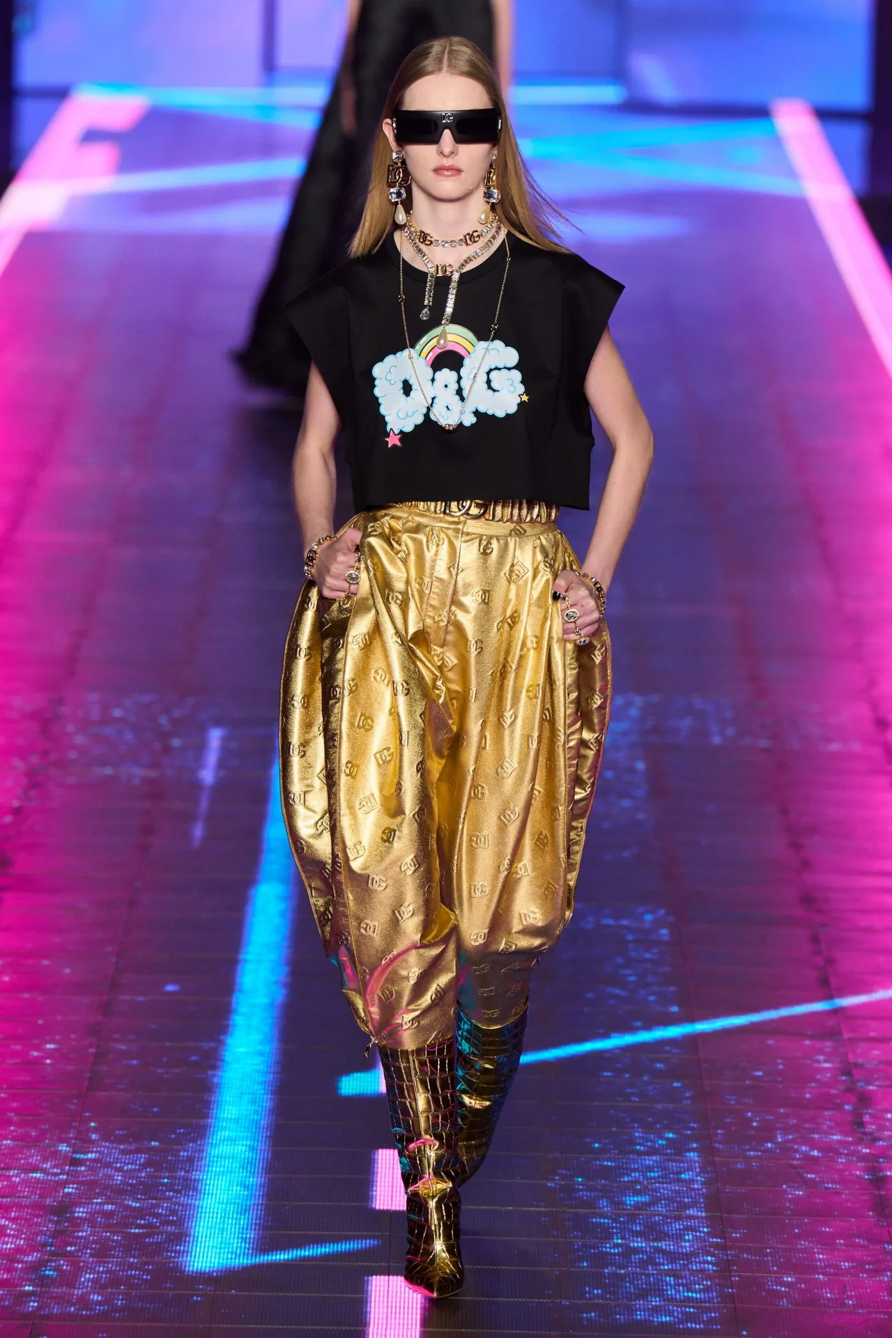 dolce gabbana thu đông 2022 look 79