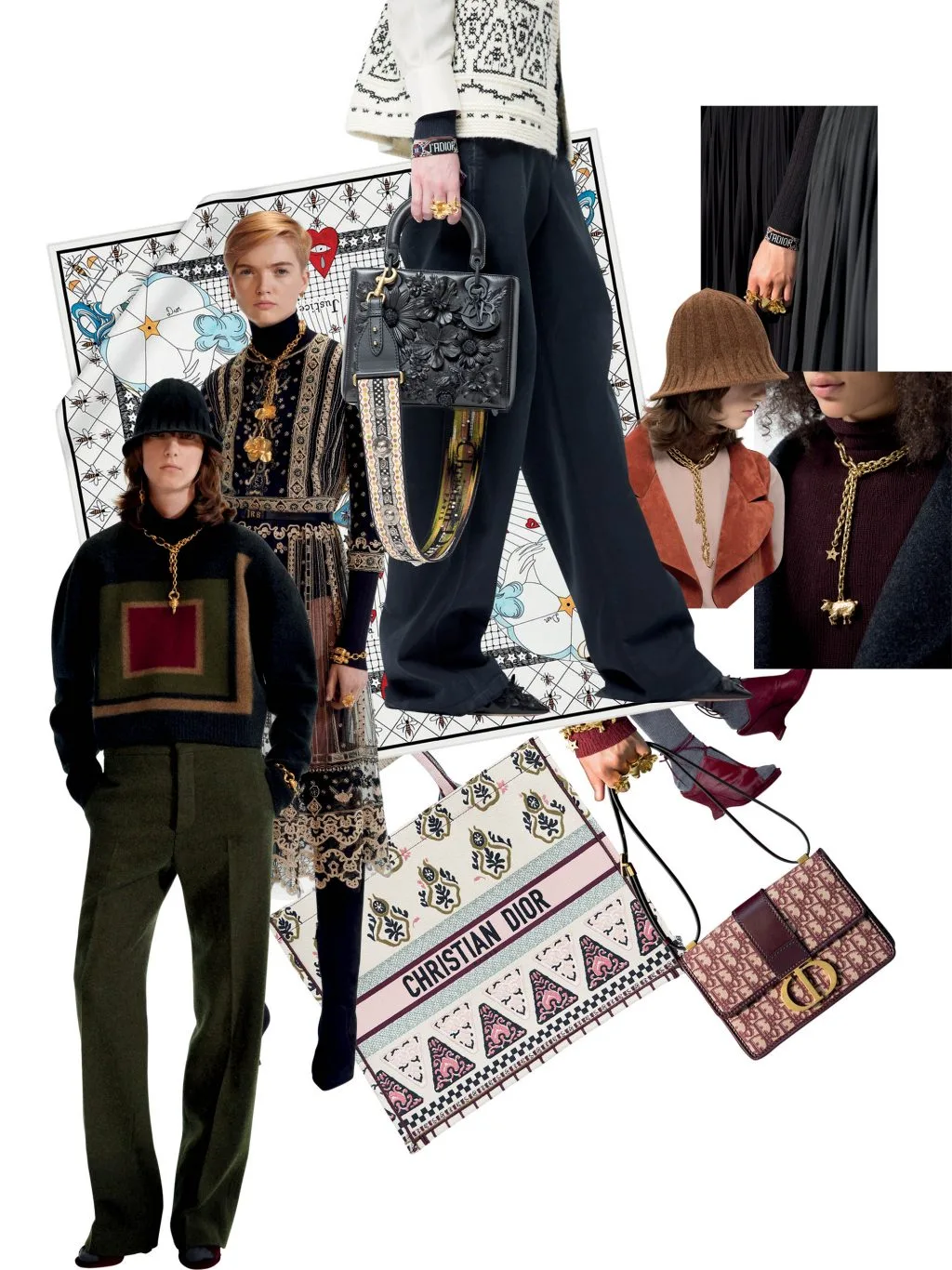 thiết kế 2 bộ sưu tập pre-fall Dior 2019