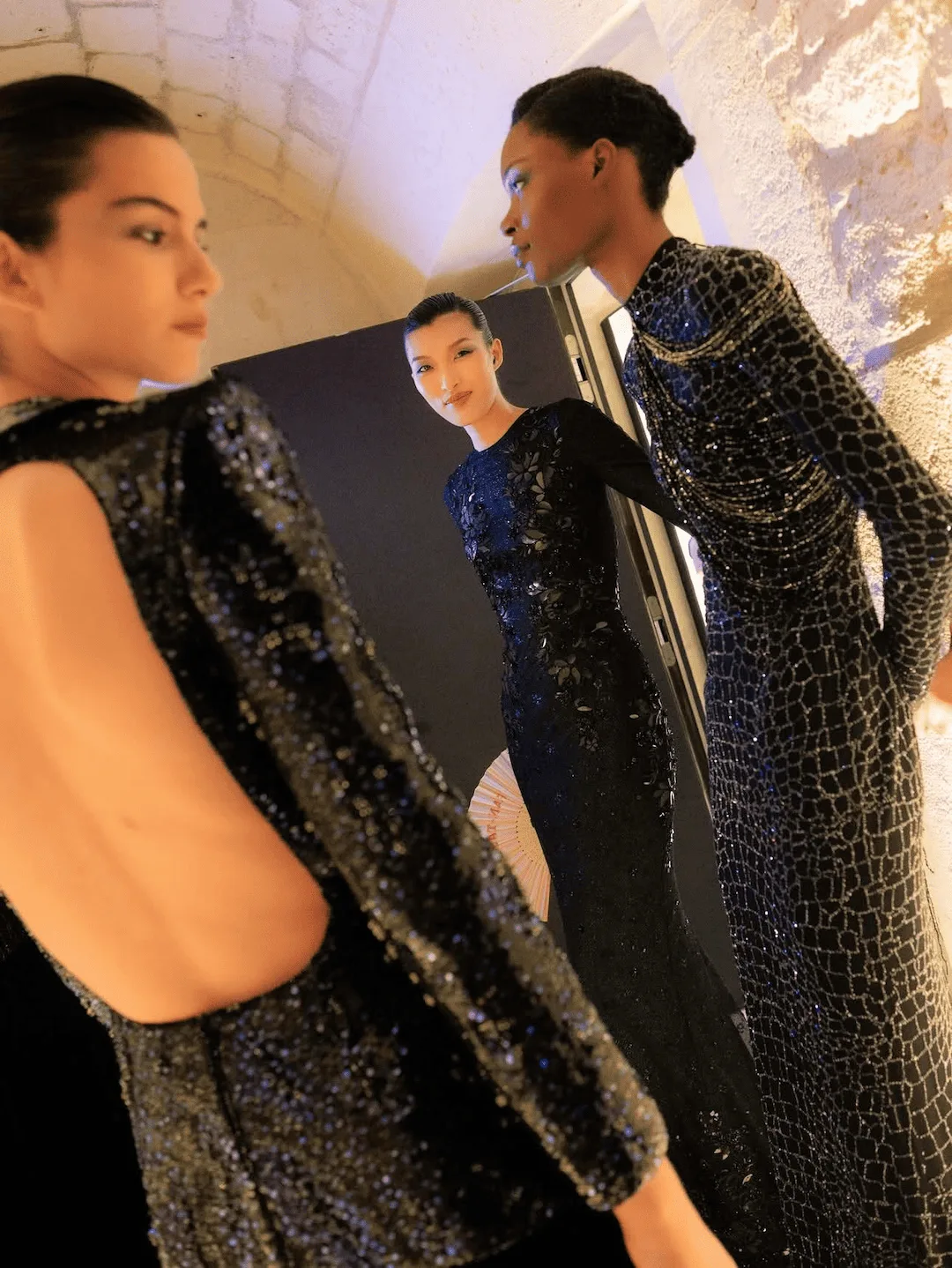 Dahan Phưong Oanh trình diễn show Giorgio Armani Privé Haute Couture Thu Đông 2026