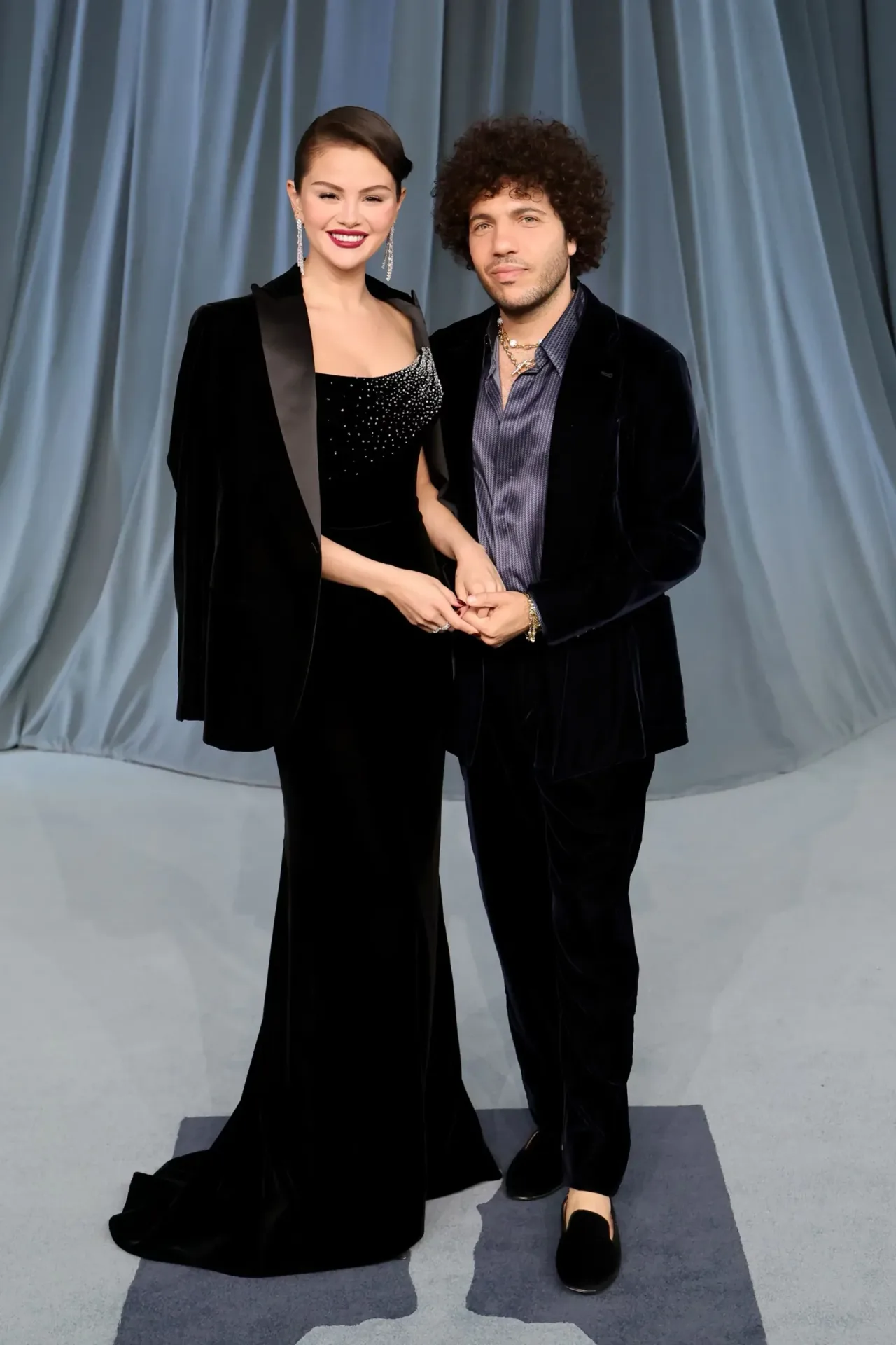 Selena Gomez và Benny Blanco tại Academy Museum Gala 2025