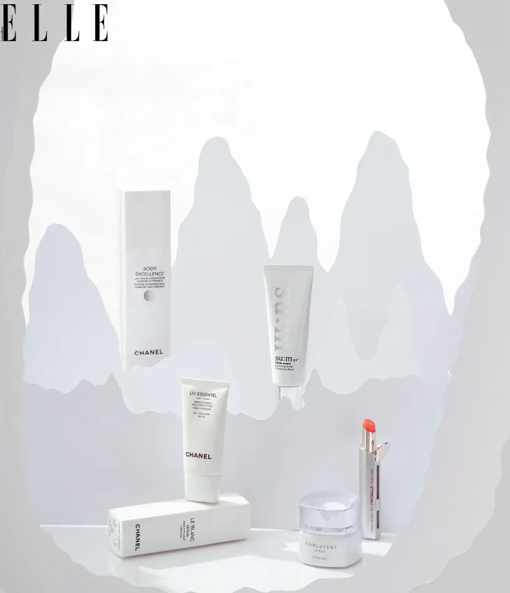 Bộ ảnh mỹ phẩm: White White Bộ ảnh mỹ phẩm: White White