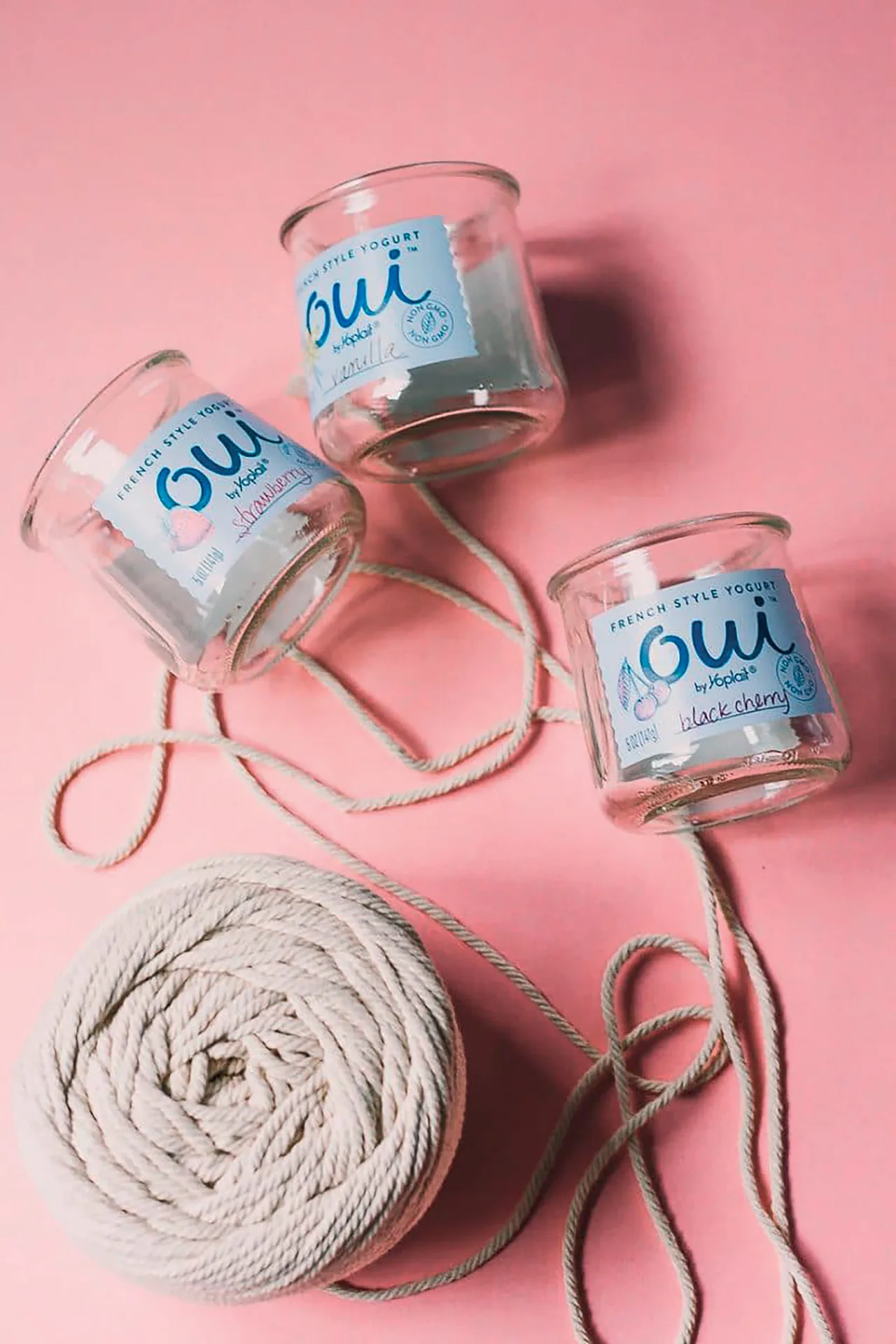 món đồ DIY vật liệu dây thừng vật liệu dây thừng