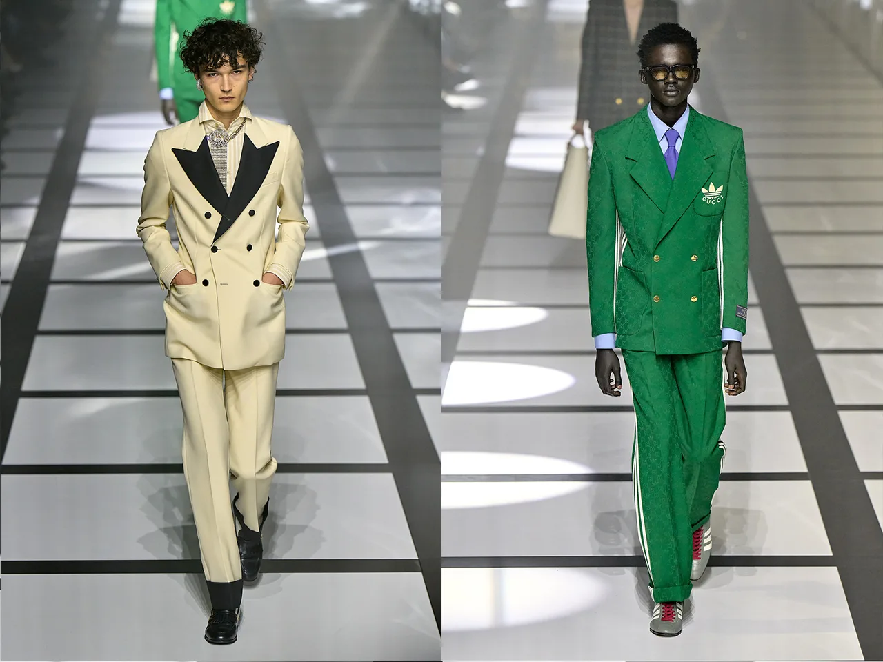 gucci adidas thu đông 2022 look 36 37