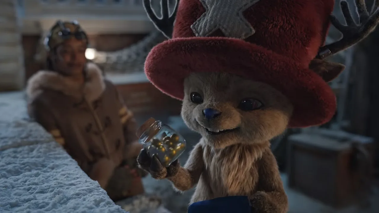 Giống như trong nguyên tác, Chopper vẫn là nhân vật được mong đợi và yêu thích số 1 ở mùa 2 one piece live action. (Ảnh: Netflix)