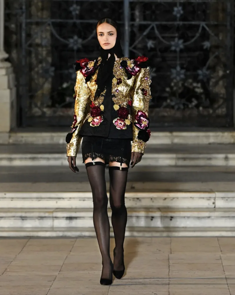 Dolce & Gabbana show alta moda 2022 76