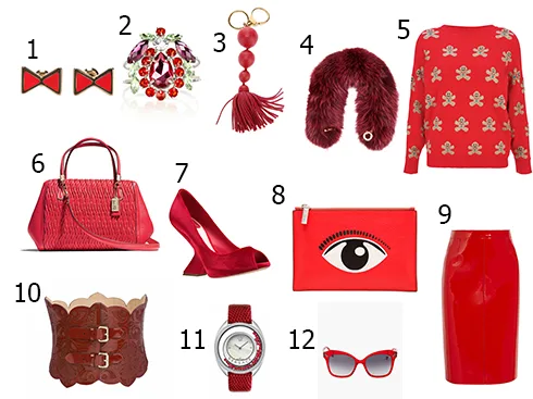 1.chloé - 4.salvatore ferragamo - 5.topshop 1.799.000 vnđ - 6.coach - 7.dior - 8.kenzo - 9.valentino - 11.versace - 12.kenzo