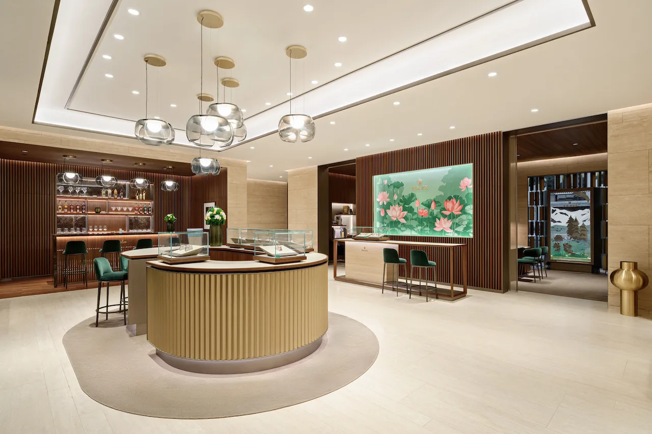 Cửa hàng boutique Rolex tại khách sạn Rex