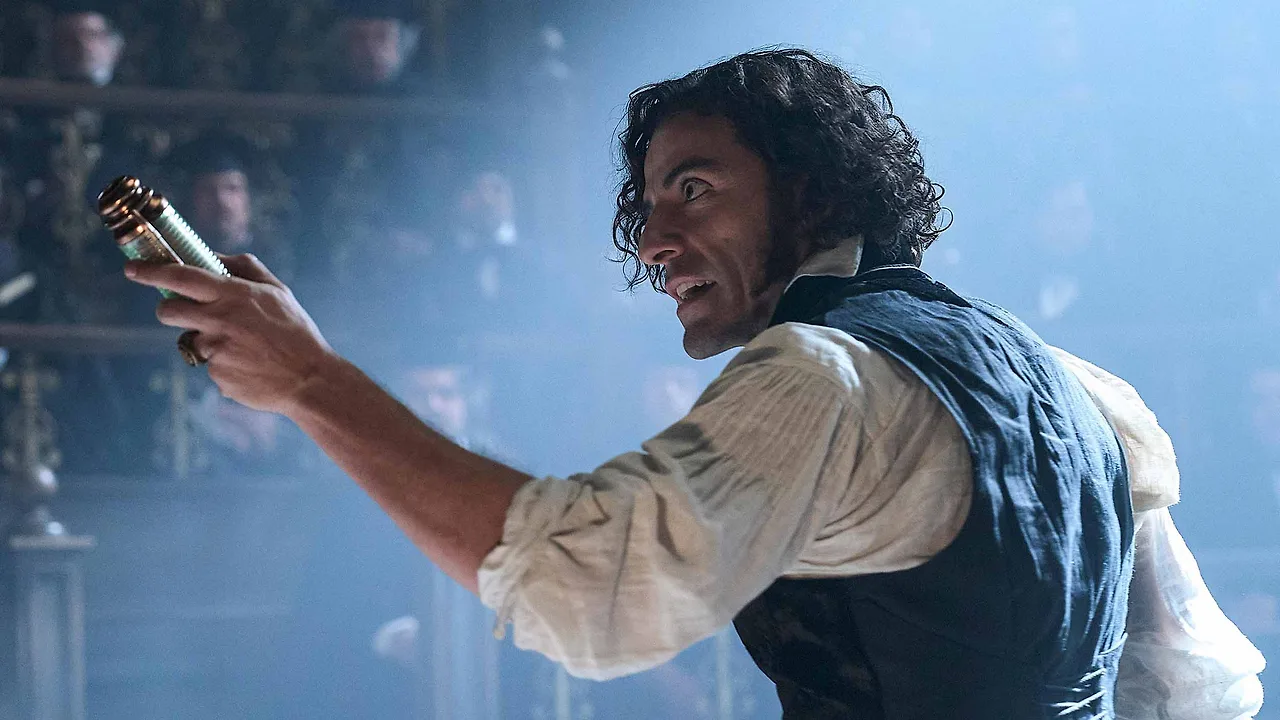oscar isaac vai victor frankenstein trong phim frankenstein 2025 netflix