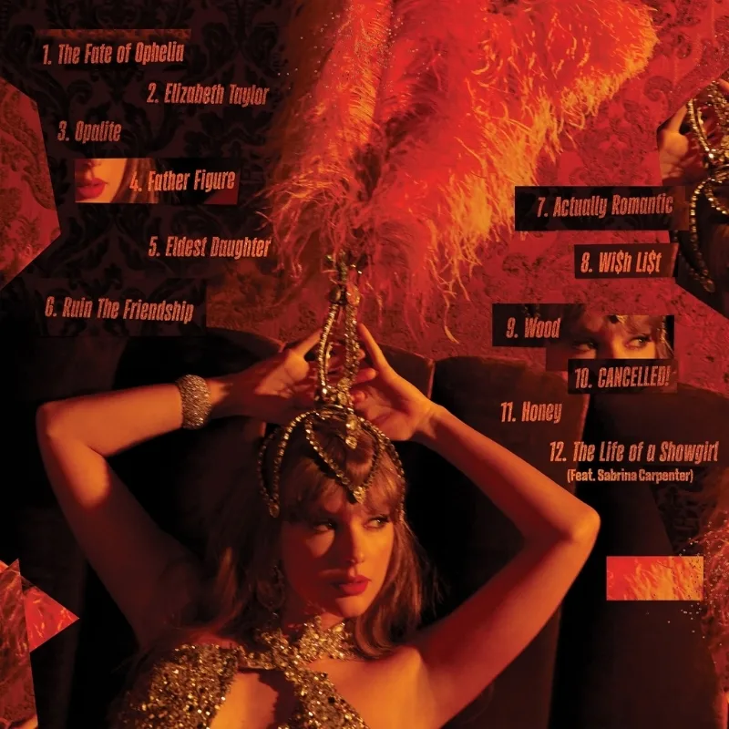 Trang phục Taylor Swift trong album The Life of a Showgirl