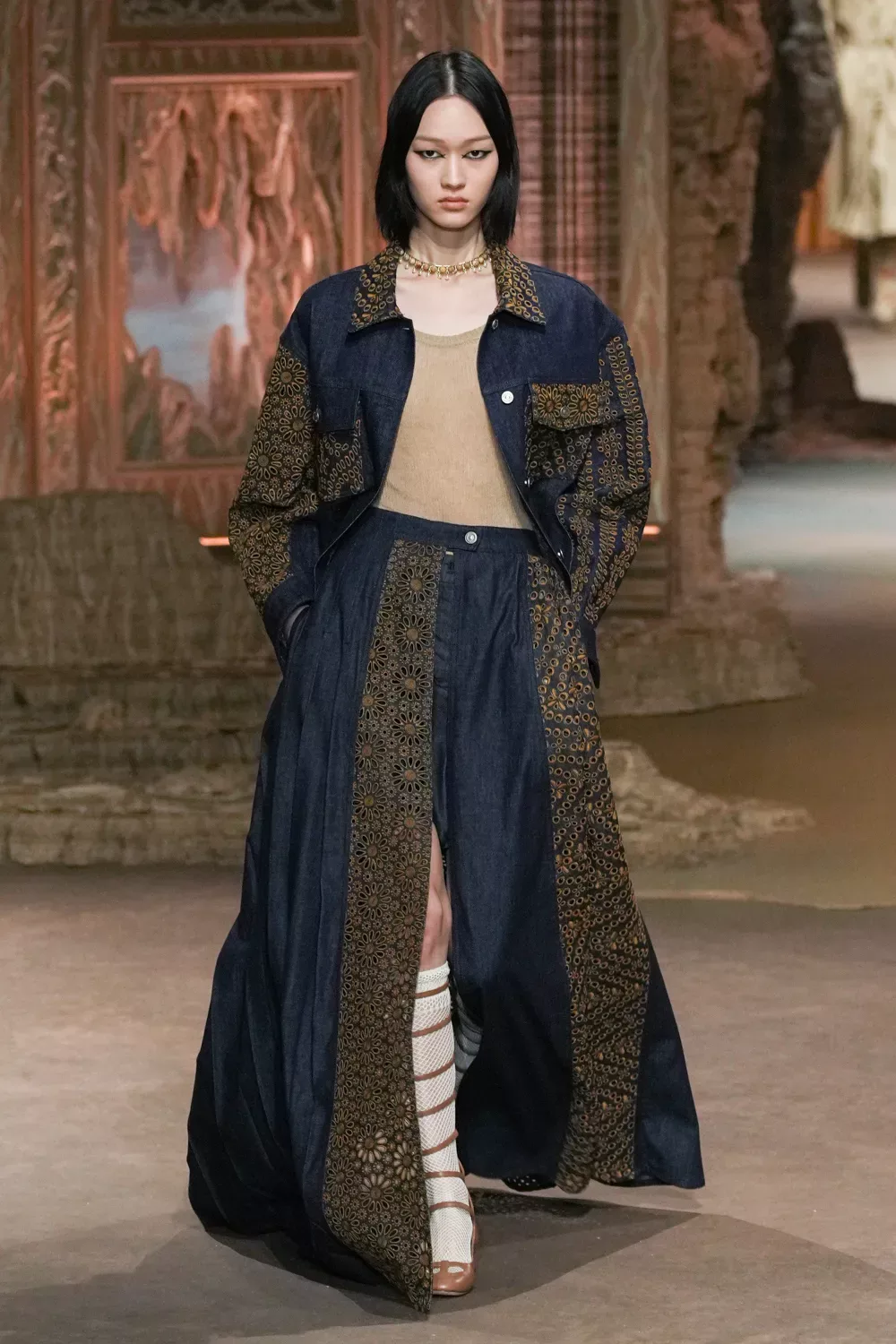 Dior xuân hè 2023 look 39
