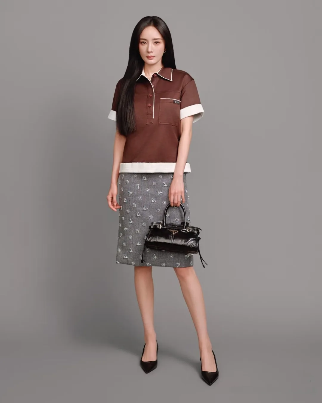 Dương Mịch diện váy midi