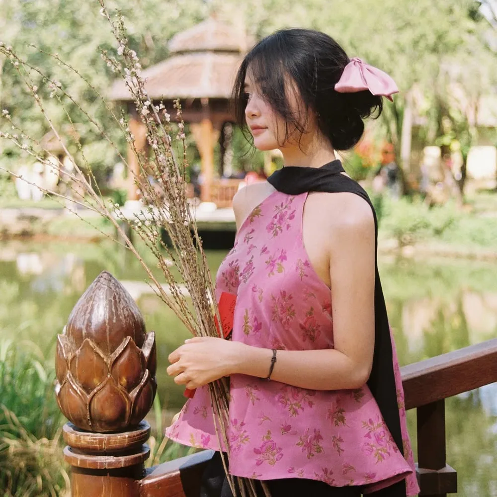 checkin bảo tàng áo dài