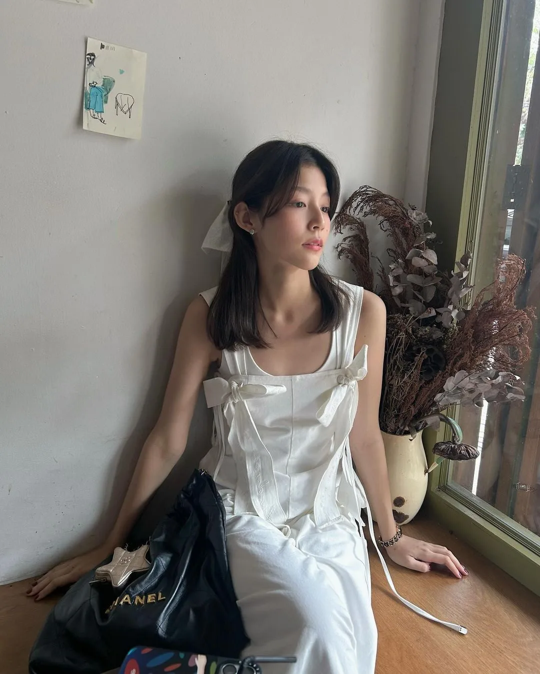 thắt nơ như cô gái pháp