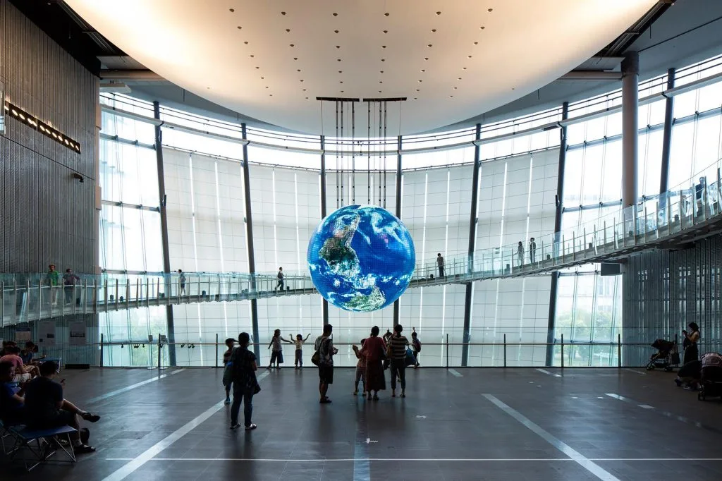 Odaiba quả cầu geo cosmos Odaiba quả cầu geo cosmos