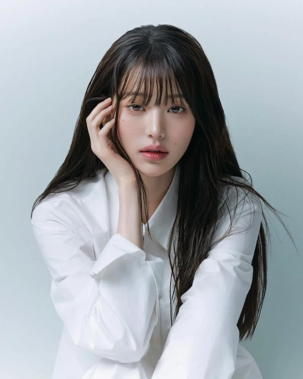jang won young tóc dài