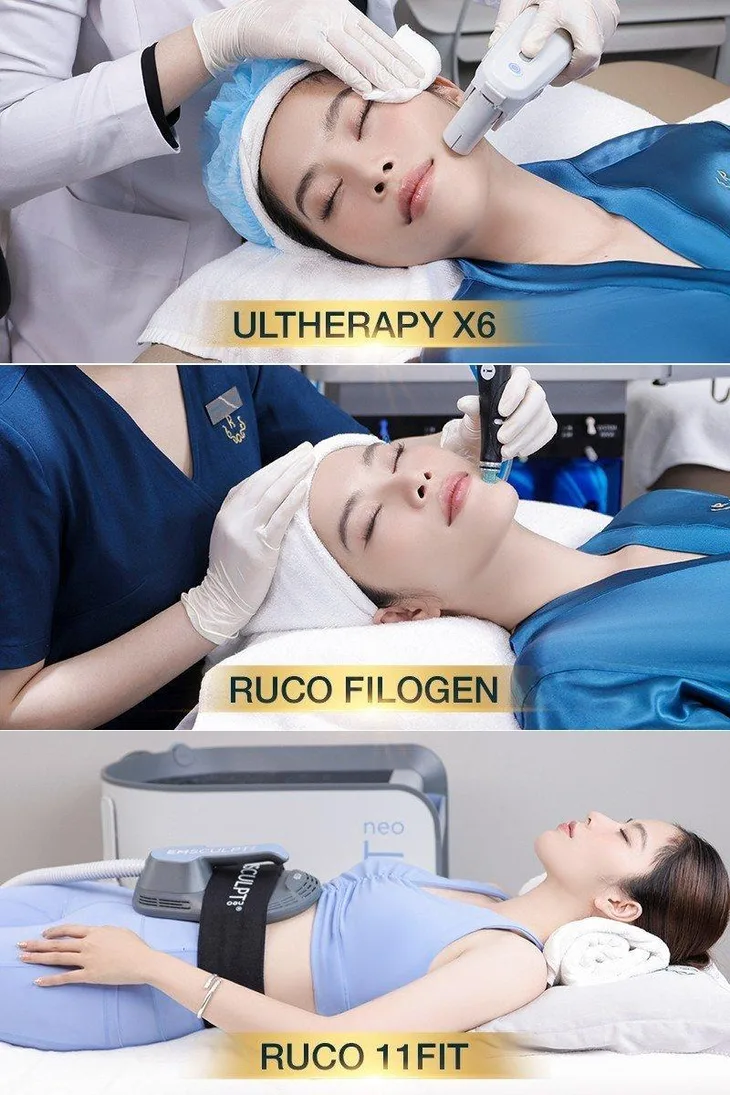 Nam Em đã trải nghiệm rất nhiều công nghệ trẻ hóa da và thon gọn cơ thể tại Ruco International Clinic Nam Em đã trải nghiệm rất nhiều công nghệ trẻ hóa da và thon gọn cơ thể tại Ruco International Clinic