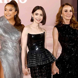 Thời trang thảm đỏ cực “slay” của dàn cast “Emily in Paris” ngày trở lại với mùa 4