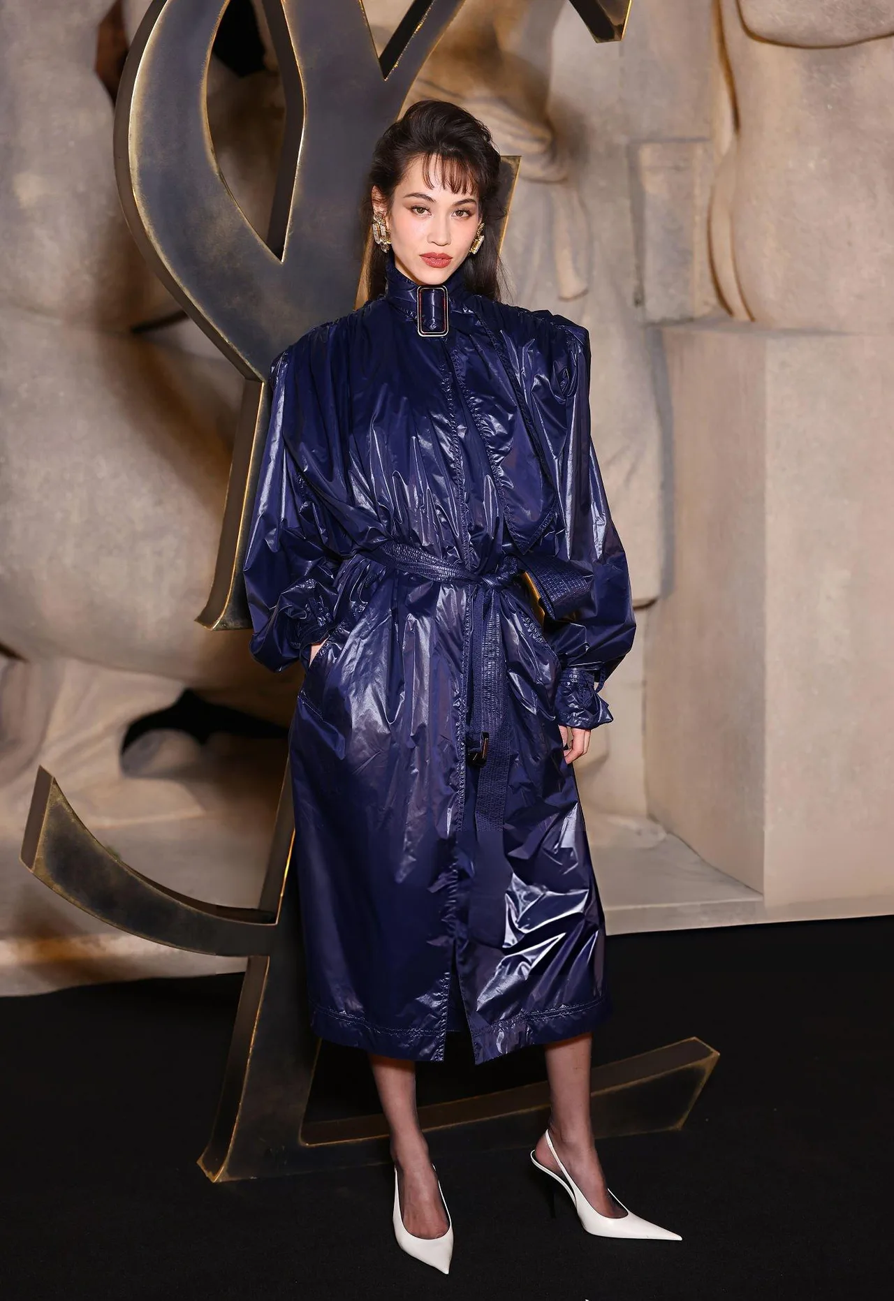 Kiko Muzuhara tại show Saint Laurent Thu-Đông 2026.