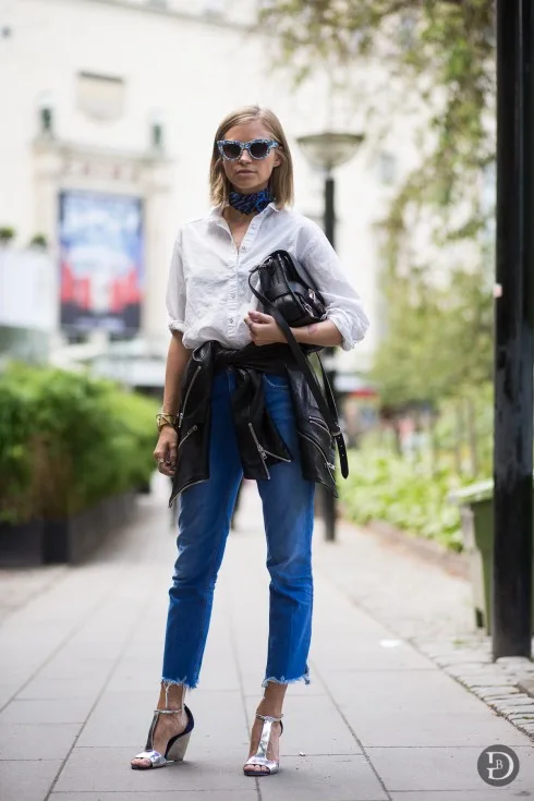 Cách phối đồ layering theo chất liệu