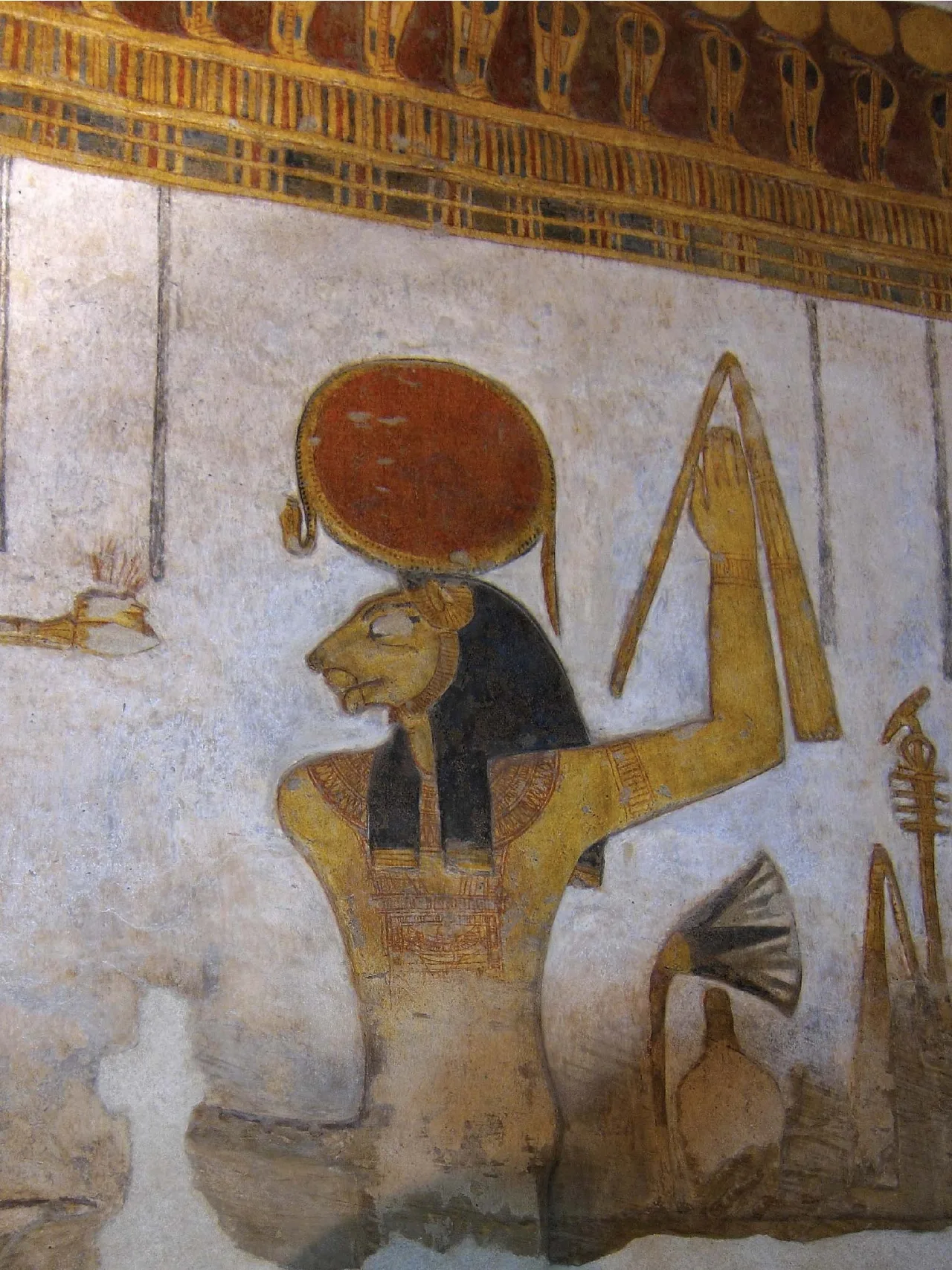 nữ thần sekhmet cung hoàng đạo sư tử