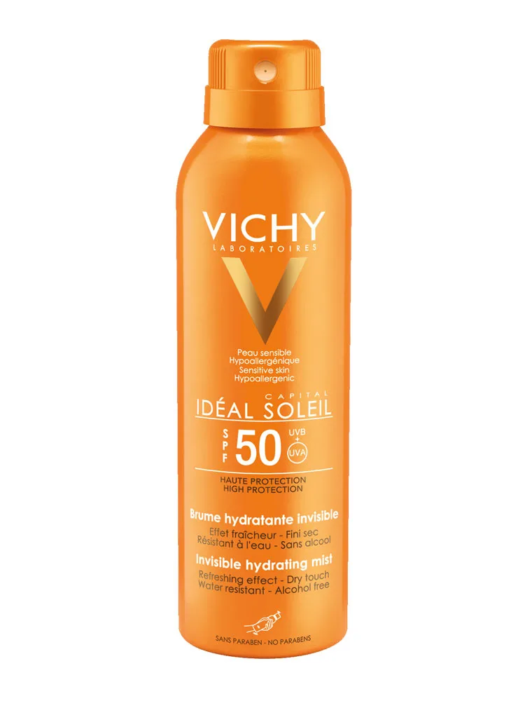 Xịt khoáng chống nắng kiềm dầu SPF 50 PA+++ Ideal Soleil Face Mist. Xịt khoáng chống nắng kiềm dầu SPF 50 PA+++ Ideal Soleil Face Mist.