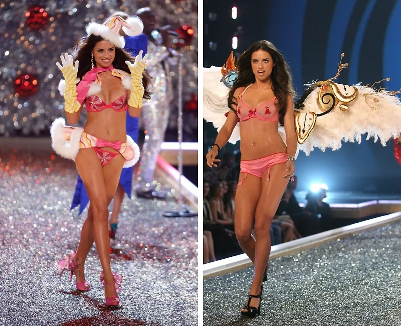 Victoria's Secret 2008 (Ảnh: Marie Claire, InStyle) Victoria's Secret 2008 (Ảnh: Marie Claire, InStyle)