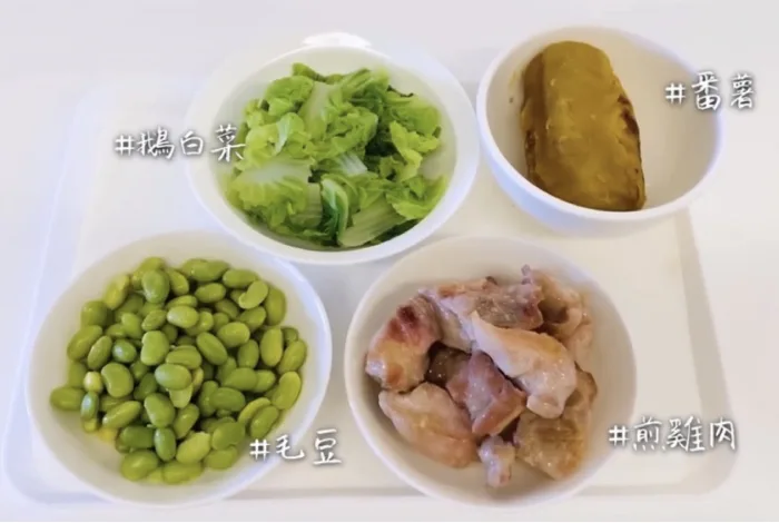 khẩu phần ăn của Dương Thường Lâm