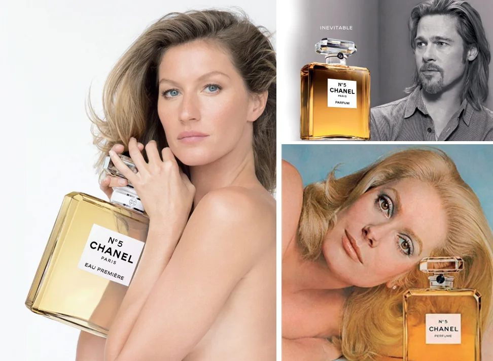 Quảng cáo Chanel No.5 luôn sử dụng những gương mặt đình đám nhất của thời đại