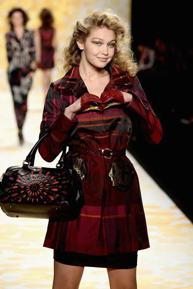 gigi hadid runway debut
