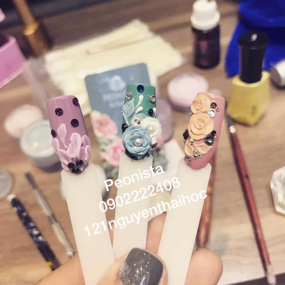 Các mẫu nail của Peonista đáp ứng phong cách và sở thích đa dạng của khách hàng