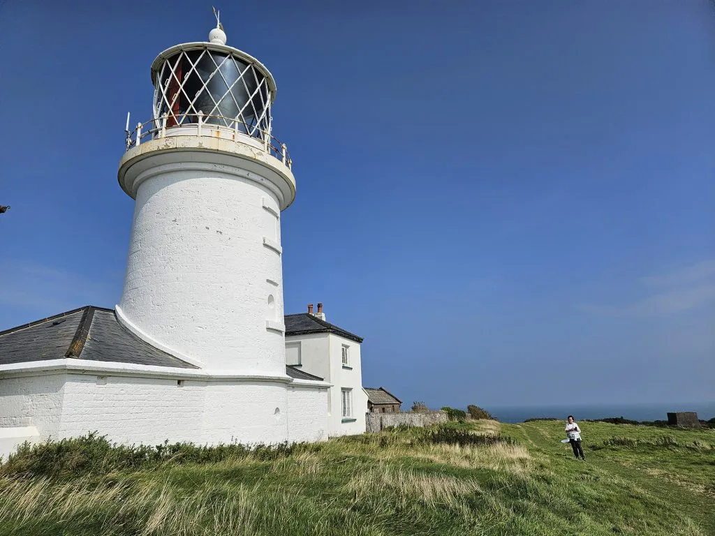 wales hải đăng trên đảo caldey wales hải đăng trên đảo caldey