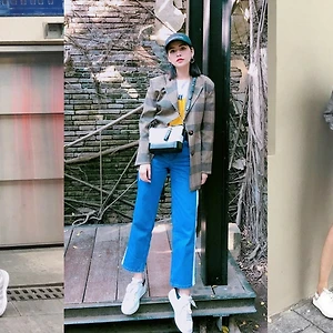 Không chỉ sao Việt, các fashionista quốc tế vẫn đang say trong “cơn mê” áo blazer kẻ caro