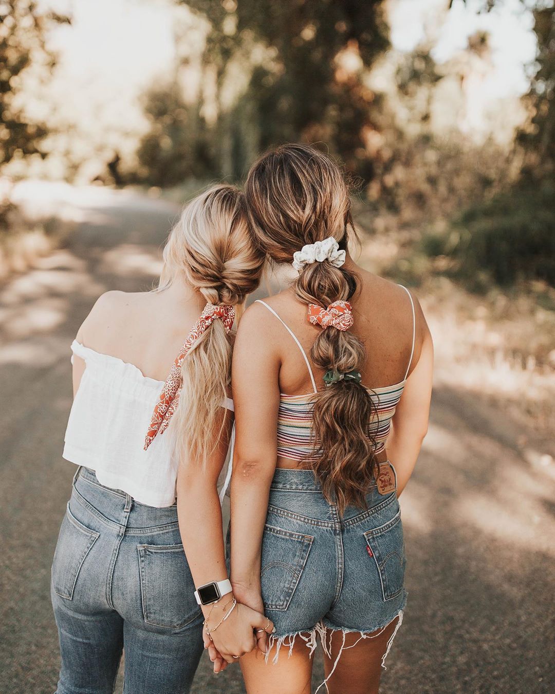 Cách làm scrunchie nhiều họa tiết và màu sắc
