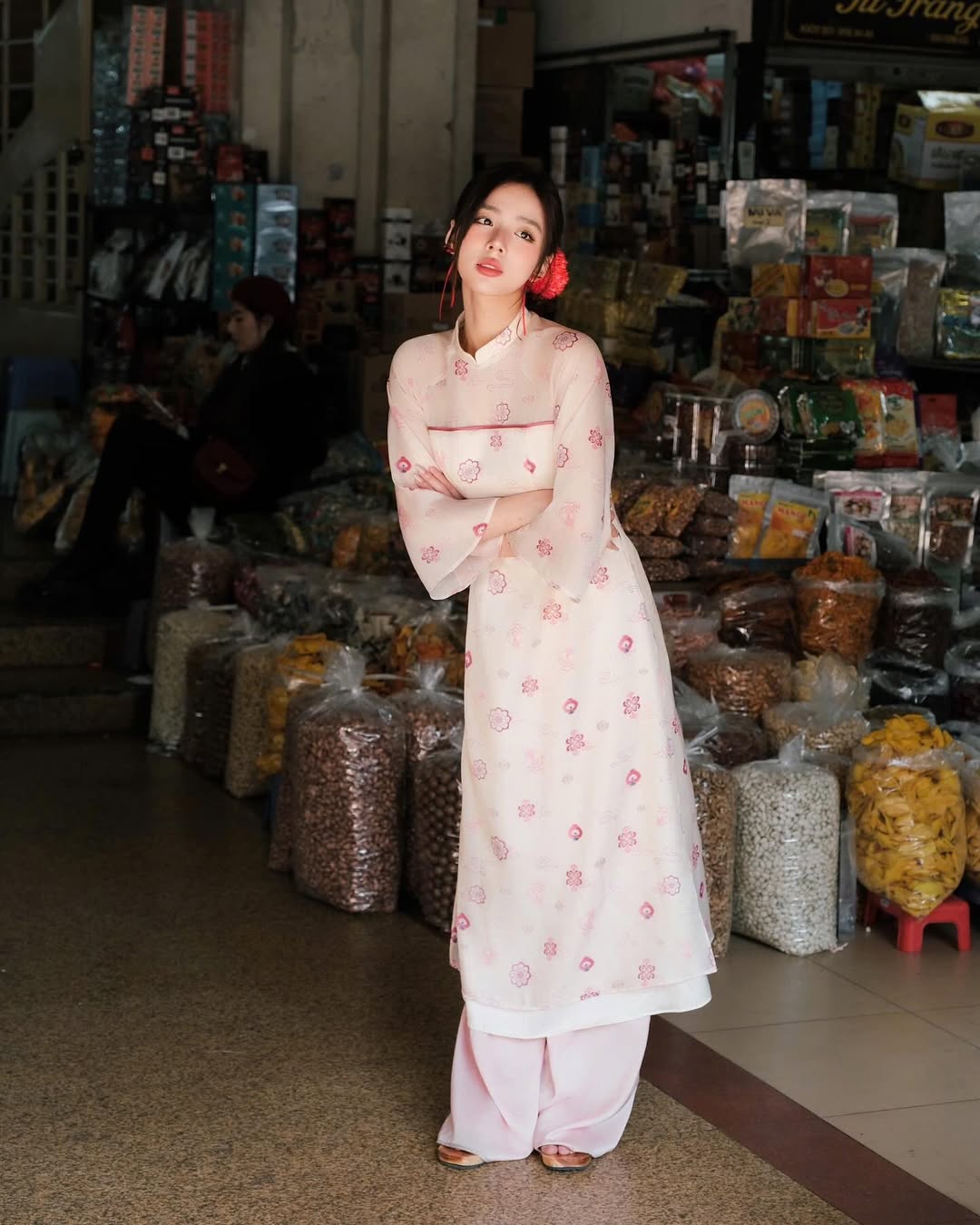 áo dài kuchi machic