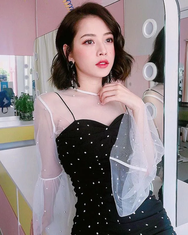 Kiểu tóc ngắn Chi Pu 2