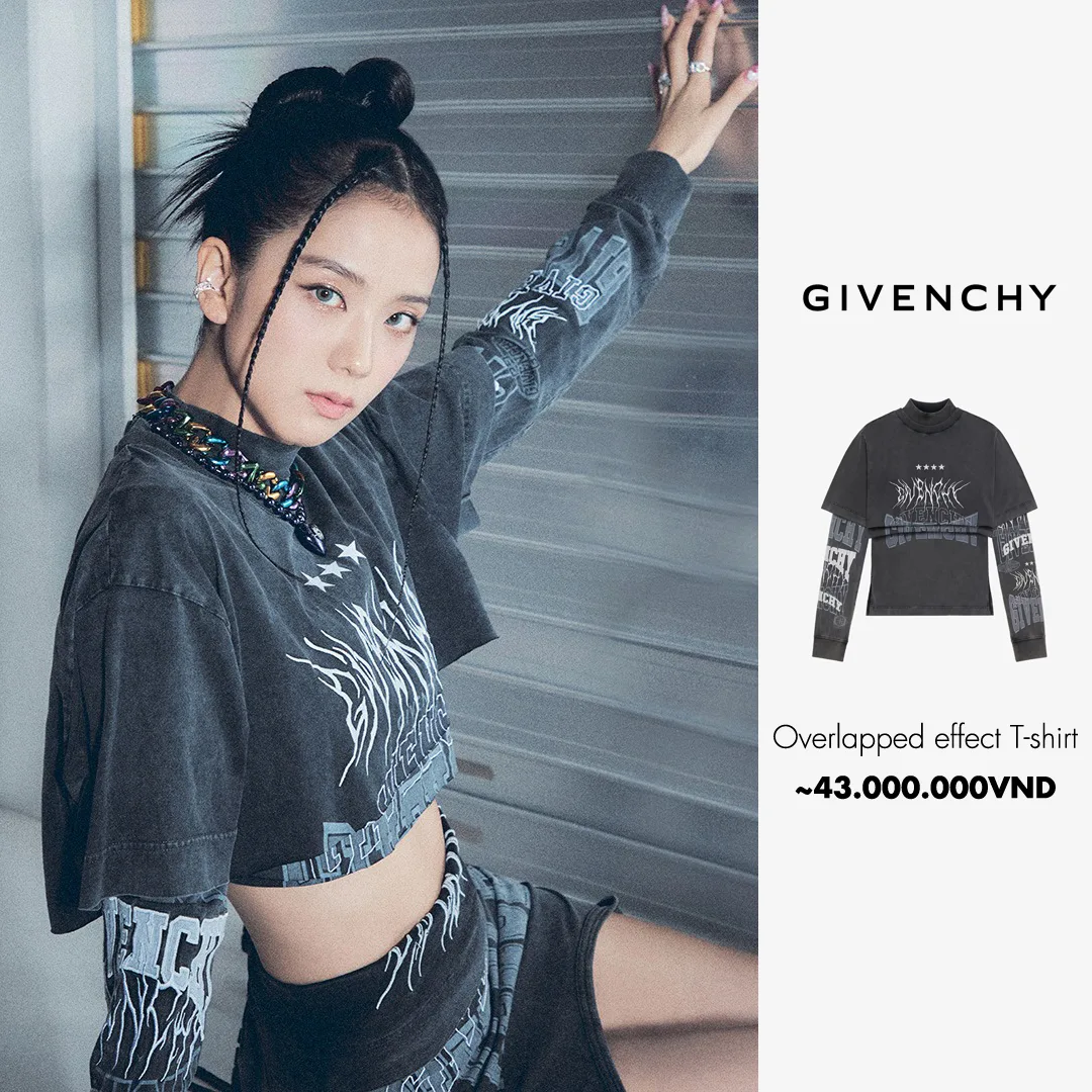Jisoo áo Givenchy
