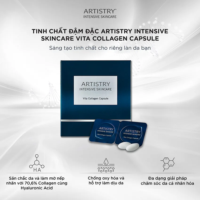 Tinh chất đậm đặc Artistry Intensive Skincare Vita Collagen Capsule Tinh chất đậm đặc Artistry Intensive Skincare Vita Collagen Capsule