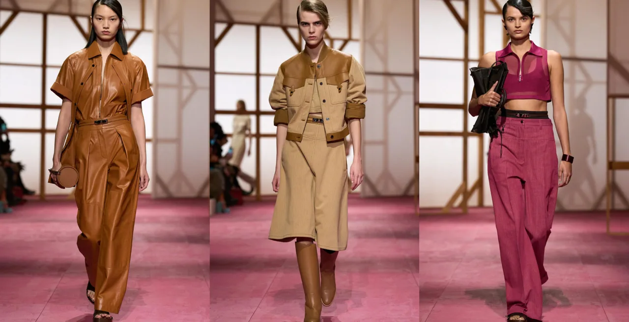 Trang phục trong BST Hermès 2025