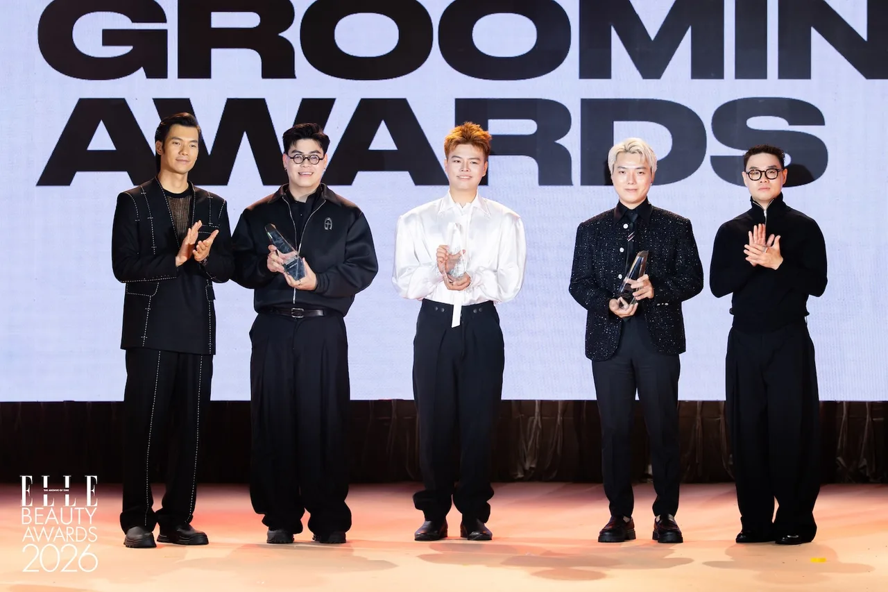 Các thương hiệu chiến thắng hạng mục ELLEMAN Grooming Awards 2026.