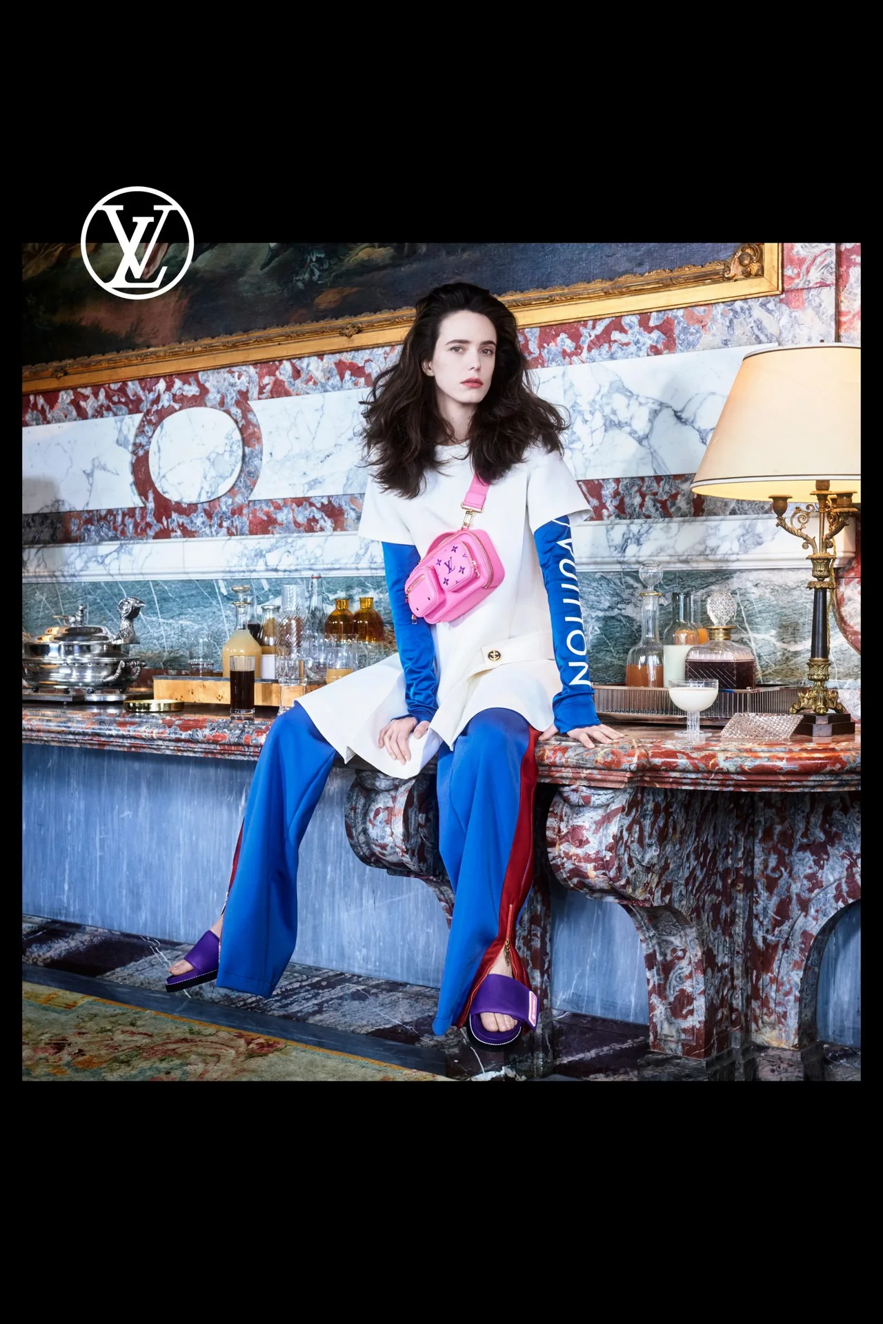 Louis Vuitton Pre-Fall 2021 Look 1 Stacy Martin