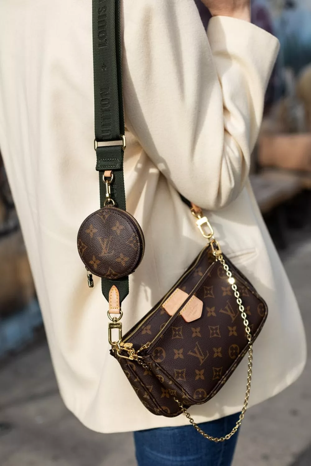 túi xách Multi Pochette của LV phiên bản 2019