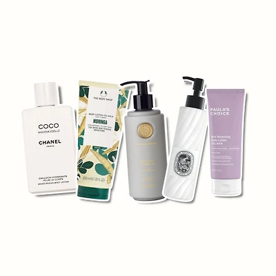 Hình ảnh các dòng body lotion đáng thử năm 2025.