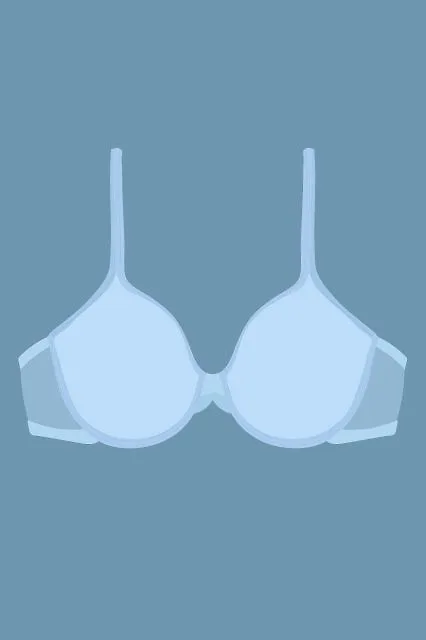 t-shirt bra áo ngực cúp trơn - elle vn