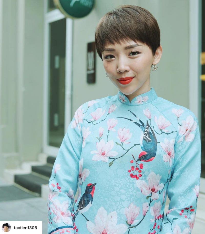 Thời trang Tết 2019 Tóc Tiên