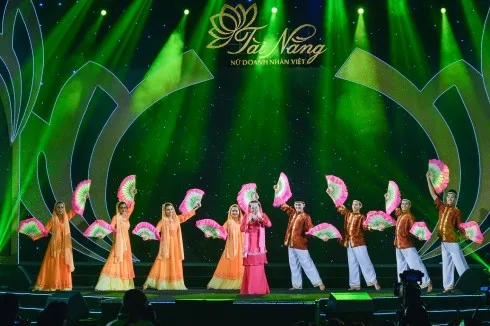 Một tiết mục của thí sinh được đầu tư công phu về hình ảnh và kỹ thuật trình diễn.