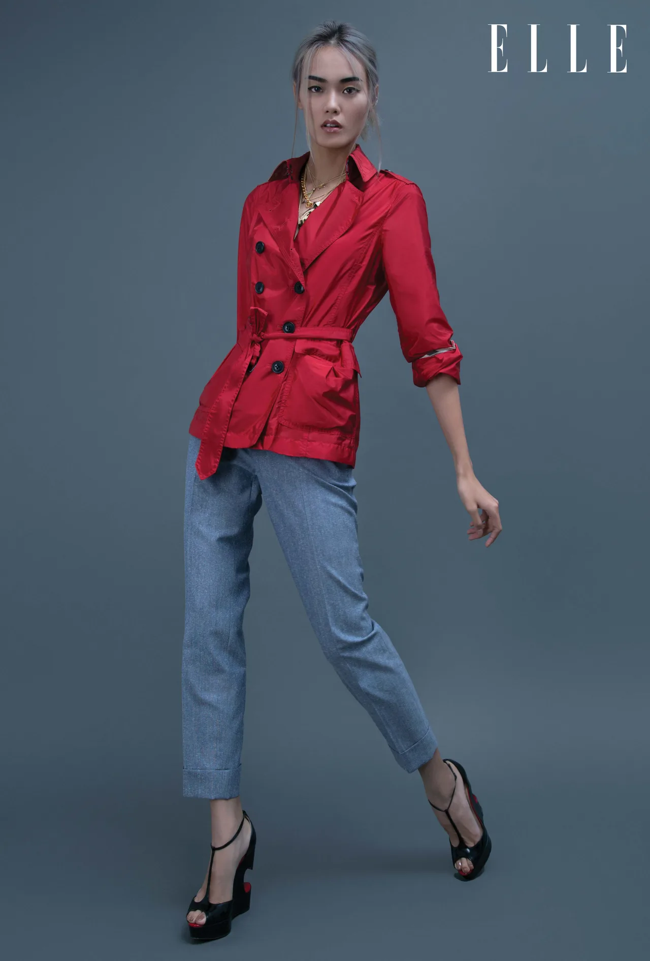 phong cach thoi trang thanh lich lookbook elle