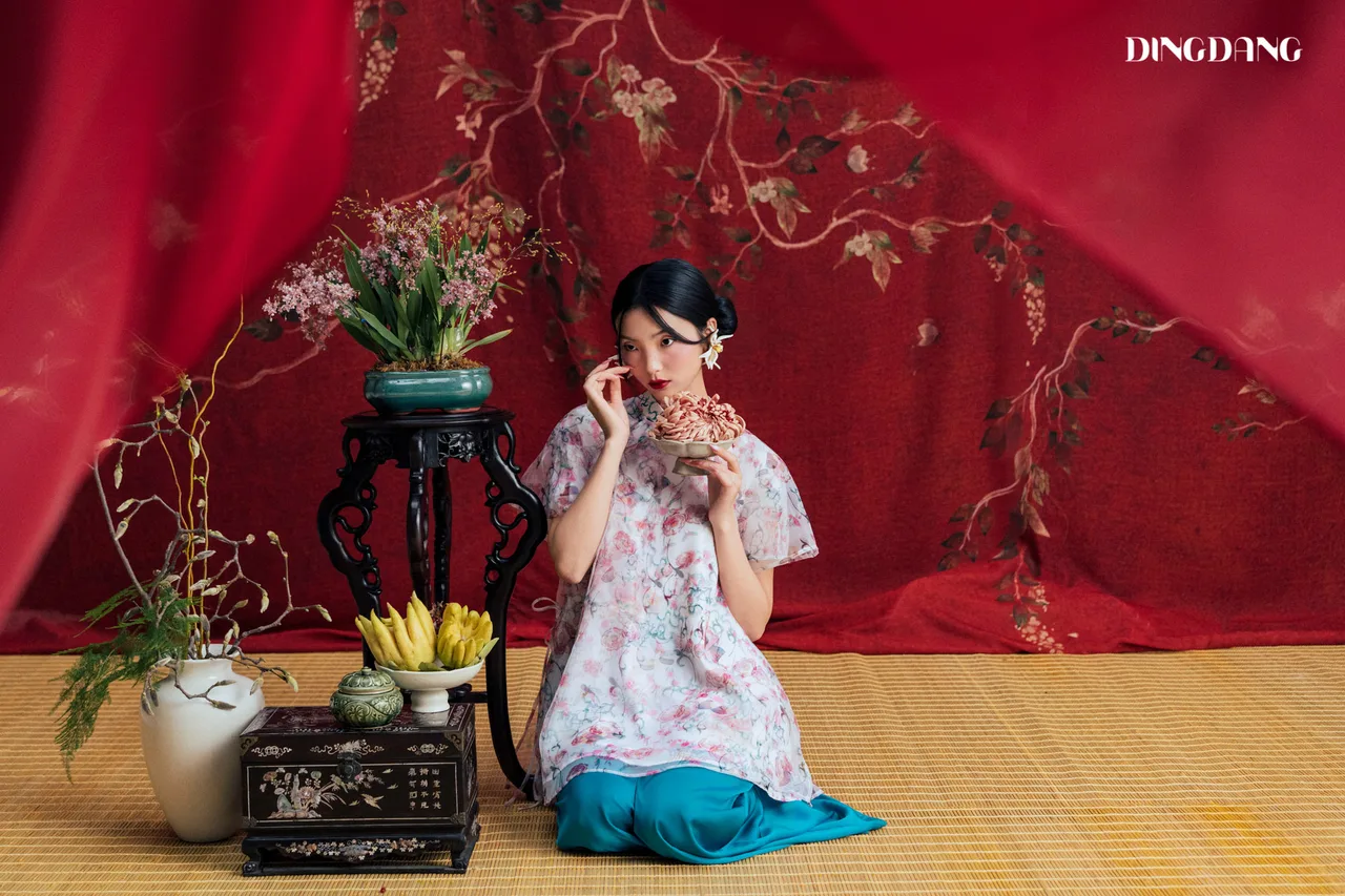 BST Áo dài Tết Đing Đang
